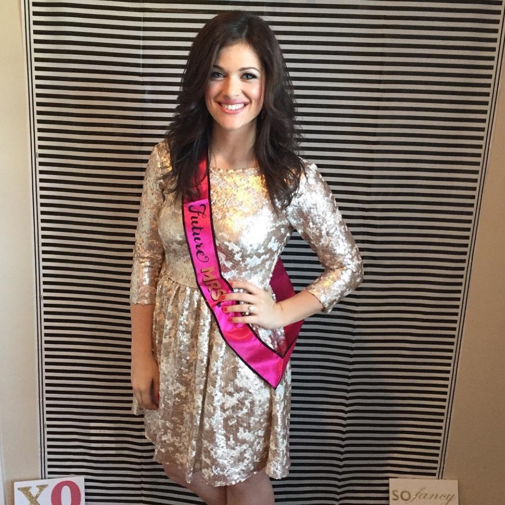 Gianni Bini Gold Sequin Dress